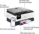 HP OfficeJet Pro 8125e Wireless All-in-One Color Inkjet Printer, Print, scan, Co... - Image 6