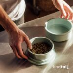 KindTail Dog Travel Bowls - Set of 2 Portable Pet Food & Water Dishes with Lid &... - Image 9