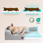 EHEYCIGA Orthopedic Dog Bed Medium Size Dogs, Memory Foam Dog Bed with Washable ... - Image 5