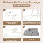EHEYCIGA Orthopedic Dog Bed Medium Size Dogs, Memory Foam Dog Bed with Washable ... - Image 8