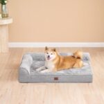 EHEYCIGA Orthopedic Dog Bed Medium Size Dogs, Memory Foam Dog Bed with Washable ... - Image 9