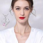Spring+Sale+2025 925 Sterling Silver Love Heart Pendant Necklace for Women Tikto... - Image 3