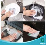 12 PCS Non Scratch Wire Dishcloth, Cleans Fast Without Scratching, Stands Up to ... - Image 8