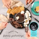 Kusini Electric Fondue Pot Set - Chocolate Fondue Kit - Temperature Control, Det... - Image 3