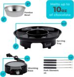 Kusini Electric Fondue Pot Set - Chocolate Fondue Kit - Temperature Control, Det... - Image 4