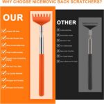 NICEMOVIC 6 Pack Back Scratcher, Mothers Fathers Day Dad Gifts, Stocking Stuffer... - Image 5