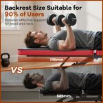 NICEPEOPLE Adjustable Weight Bench for Home Gym, 660LBS Capacity Workout Bench w... - Image 5