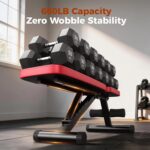 NICEPEOPLE Adjustable Weight Bench for Home Gym, 660LBS Capacity Workout Bench w... - Image 9