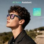 EarlySincere 2026 Ai Smart Glasses for Men Women, 8mp 4k Hd Camera Glasses, 410m... - Image 8