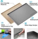 Winisok Silicone Under Sink Mat 34" x 22", Kitchen Essentials and Gadgets, Shelf... - Image 3