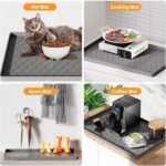 Winisok Silicone Under Sink Mat 34" x 22", Kitchen Essentials and Gadgets, Shelf... - Image 6