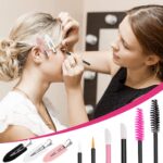 283 Pieces Makeup tools Kit Includes Plastic storage Organizer Box Hair Clips Ey... - Image 8
