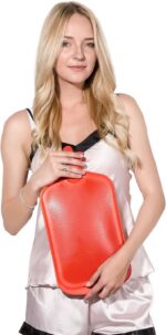 Peterpan Oversized Rubber Hot Water Bottle with Fleece Cover and Silicone Lanyar... - Image 6