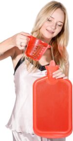 Peterpan Oversized Rubber Hot Water Bottle with Fleece Cover and Silicone Lanyar... - Image 7
