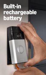 Ring Battery Doorbell, Home or business security with Head-to-Toe video, Live Vi... - Image 7