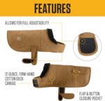 Carhartt Firm Duck Insulated Dog Chore Coat, Durable Weather Resistant Jacket fo... - Image 3