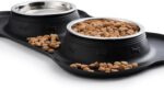 Hubulk Pet Dog Bowls 2 Stainless Steel Dog Bowl with No Spill Non-Skid Silicone ... - Image 6
