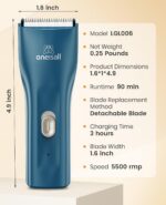 oneisall Pet Clipper for Cat Matted Hair, Pet Shaver for Cats Quiet Pet Clippers... - Image 9