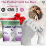 Luna Bean Hand Casting Kit – The Original Hand Mold Kit for Couples – Fathers Da... - Image 3