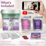 Luna Bean Hand Casting Kit – The Original Hand Mold Kit for Couples – Fathers Da... - Image 7