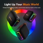Portable Bluetooth Speaker Waterproof Gift: IPX5 HD Sound Up to 24H Playtime, TW... - Image 8