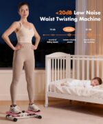 Waist Twister Machine Exercise Fitness Tool, Ab Twister Board with the Smart LED... - Image 6