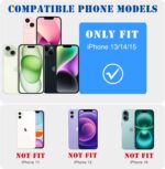 Striped Phone Case for iPhone 13 & iPhone 14 & iPhone 15, Fashion Retro Stripe P... - Image 5