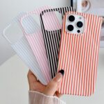 Striped Phone Case for iPhone 13 & iPhone 14 & iPhone 15, Fashion Retro Stripe P... - Image 6