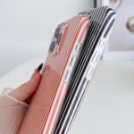 Striped Phone Case for iPhone 13 & iPhone 14 & iPhone 15, Fashion Retro Stripe P... - Image 8