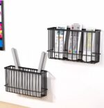 2 Piece Kitchen Cabinet Door Storage Box,Self Adhesive Wall Mounted Storage Boxe... - Image 8