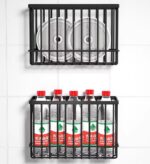 2 Piece Kitchen Cabinet Door Storage Box,Self Adhesive Wall Mounted Storage Boxe... - Image 9