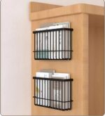 2 Piece Kitchen Cabinet Door Storage Box,Self Adhesive Wall Mounted Storage Boxe... - Image 10