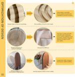 2 Pcs Natural Wood Arch Decor, Boho Shelf & Serving Board for Fireplace Mantel, ... - Image 6