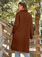 LILLUSORY Women's Long Dressy Cardigan Sweaters Fall Oversized Cozy Jacket Outfi... - Image 6