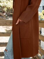 LILLUSORY Women's Long Dressy Cardigan Sweaters Fall Oversized Cozy Jacket Outfi... - Image 7