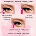 Eyeliner Stencils Pencil Liquid Waterproof Tool For Liner Makeup Brush Pen Stamp... - Image 3
