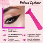 Eyeliner Stencils Pencil Liquid Waterproof Tool For Liner Makeup Brush Pen Stamp... - Image 5
