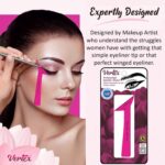 Eyeliner Stencils Pencil Liquid Waterproof Tool For Liner Makeup Brush Pen Stamp... - Image 6