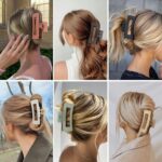 Sisiaipu 4 Inch Big Hair Claw Clips 6 Pcs Large Claw for Thick Hair Square Hair ... - Image 8