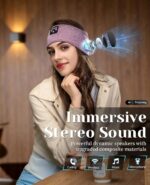Perytong Sleep Headphones Bluetooth 5.4 Headband, Wireless Headband Headphones f... - Image 3