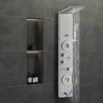 VEVOR Shower Panel Tower System, 6 Shower Modes, LED & Display Shower Panel, Rai... - Image 9