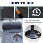 Polyurethane Waterproof Coating,35.2OZ,Eco-Friendly Waterproof Sealant,Polyureth... - Image 9