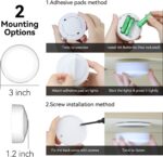 SEMSMOKS Puck Lights with Remote Control, Battery Operated LED Push Light Wirele... - Image 8