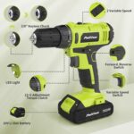 PULITUO'S 20V Cordless Drill/Driver, Electric Screwdriver - 2 Batteries, 30Nm, 2... - Image 4