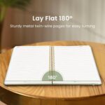 Taja Lined Spiral Journal Notebook for Women & Men, 140 Pages, College Ruled Har... - Image 5