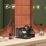 EasyPAG Mesh Desk Organizer with Drawer Multi-functional Pen Holder Stationery O... - Image 7