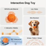Moving Dog Toy, Interactive, Bouncing and Rotating, Silent Foam Material, IP54 W... - Image 3