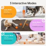 Moving Dog Toy, Interactive, Bouncing and Rotating, Silent Foam Material, IP54 W... - Image 4