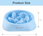 MateeyLife Slow Feeder Dog Bowls 2PCS, Anti-Choking Puzzle Dog Food Bowls, Anti-... - Image 4
