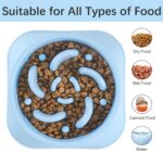MateeyLife Slow Feeder Dog Bowls 2PCS, Anti-Choking Puzzle Dog Food Bowls, Anti-... - Image 7